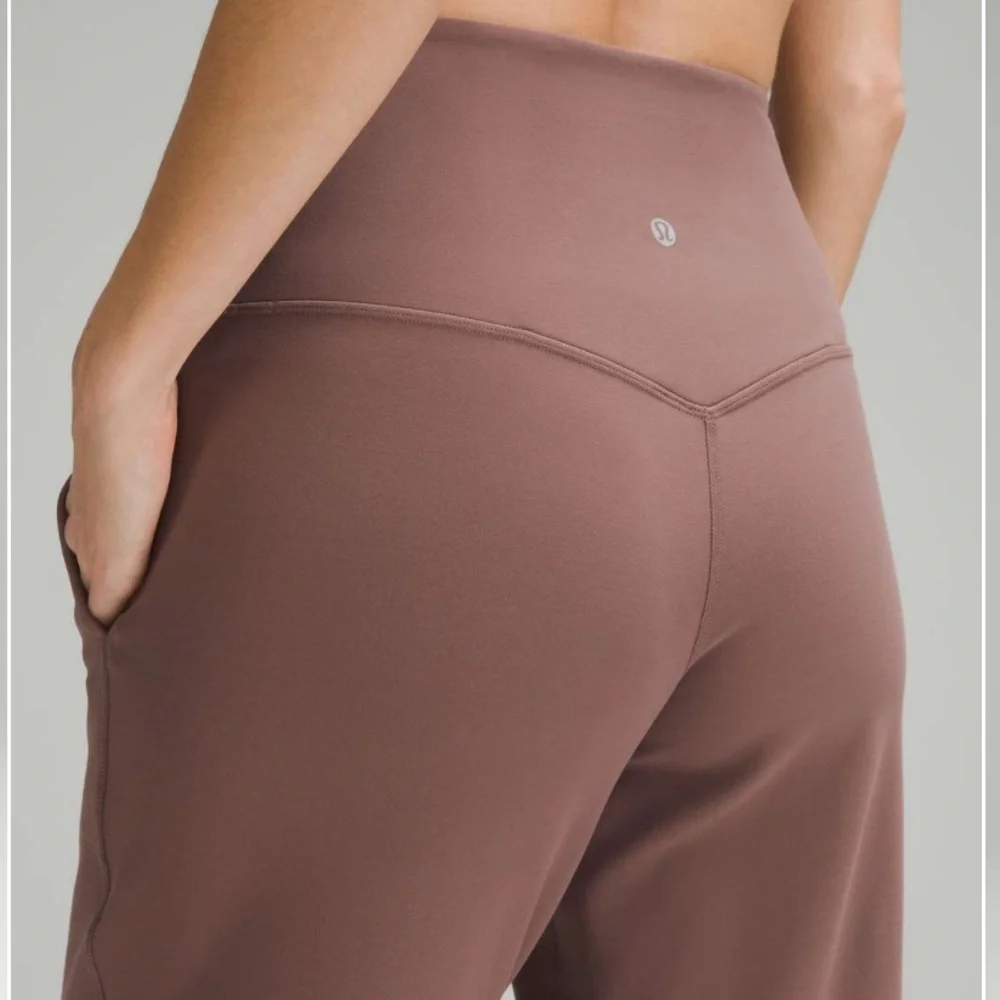 Lululemon Align High-Rise Wide-Leg Pant 31" Dark Oxide Size 2 Brown Small - Picture 3 of 8
